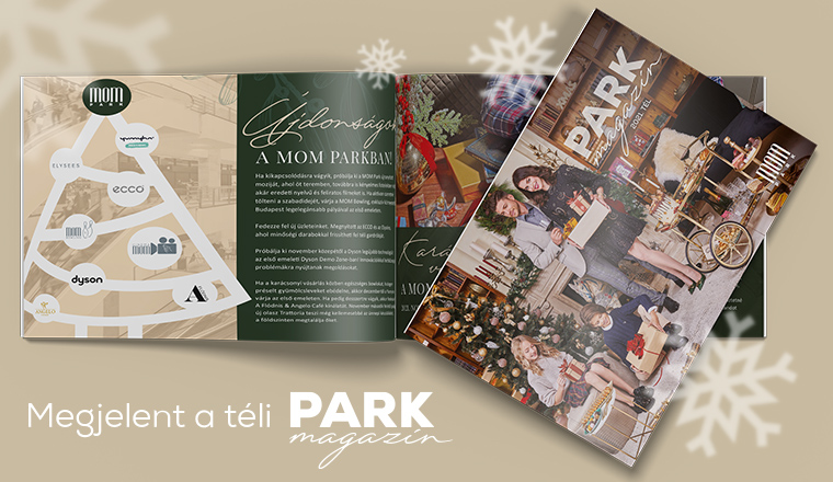 Megjelent a Park magazin téli száma