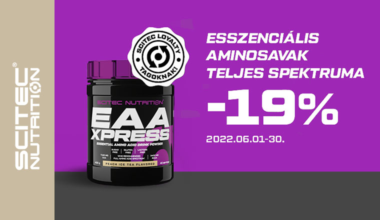 Esszenciális aminosavak kedvezményesen!