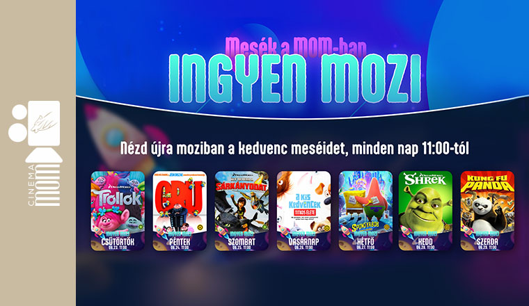 CinemaMOM a legkisebbeknek is!