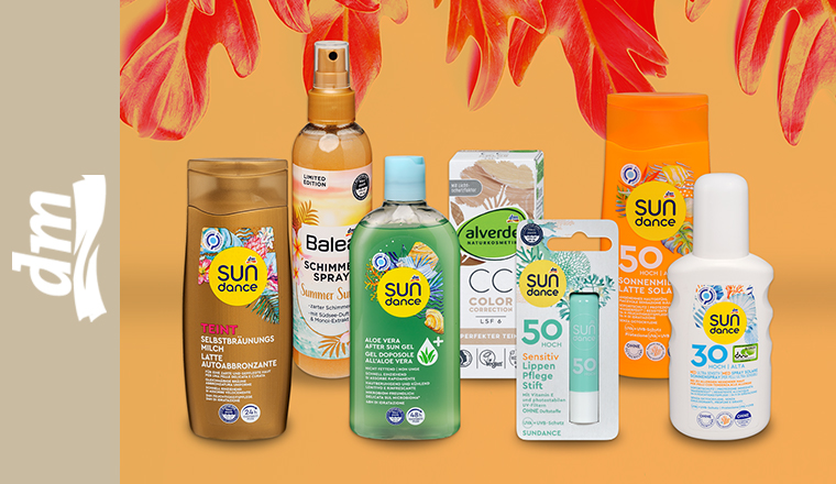 Biztonságos napozás a DM termékeivel! 