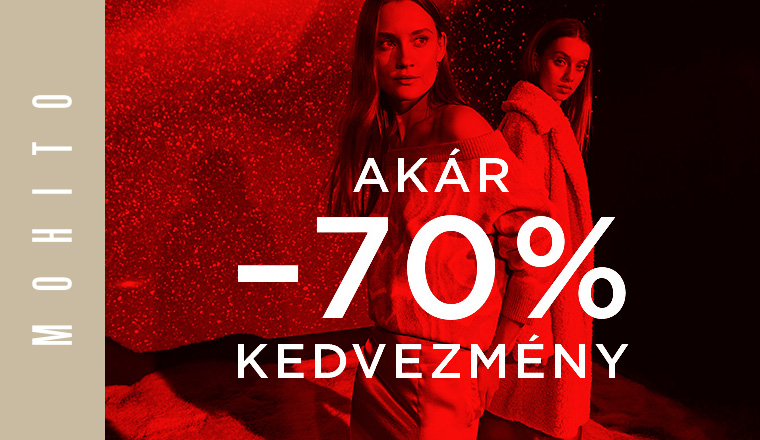 Forró nyári kedvezmények a MOHITO üzletében!