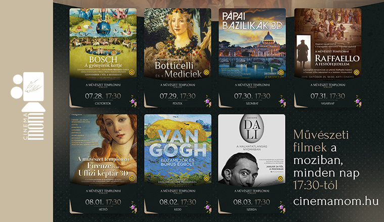 Izgalmas dokumentumfilmek a CinemaMOM-ban!