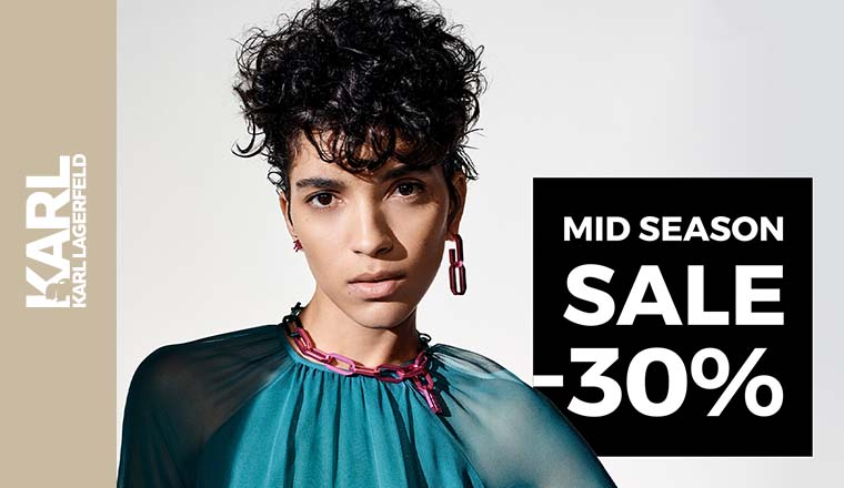 Szezonközi leárazás a Karl Lagerfeld-ben