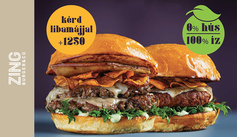 Márton napi ajánlat és extra libamáj a Zing Burgerben!