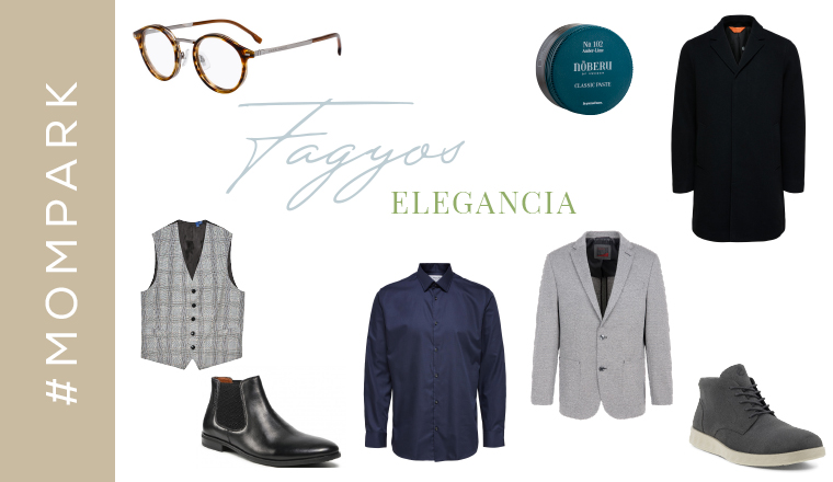 Férfias elegancia a tél alkalmával 