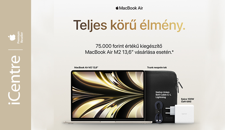 Az iCentre aktuális meglepetése