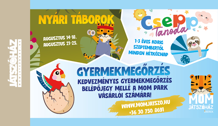 MOM Játszóház, Buda legújabb dzsungele!  