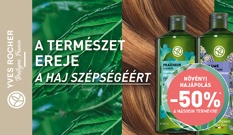 Exkluzív ajánlatok az Yves Rocher-nál