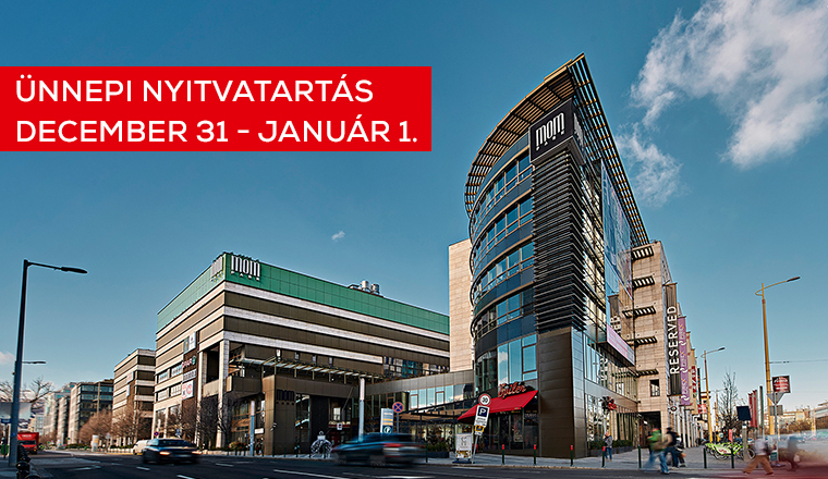 Szilveszteri nyitvatartás