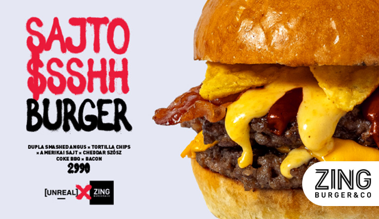 Limitált burgerajánlat a Zing Burgerben