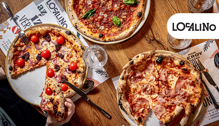 „PIZZA KEDD” a Localino éttermében