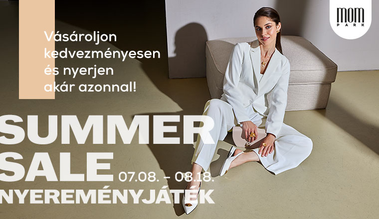 Ne maradjon le a Summer Sale pezsdítő kedvezményeiről!