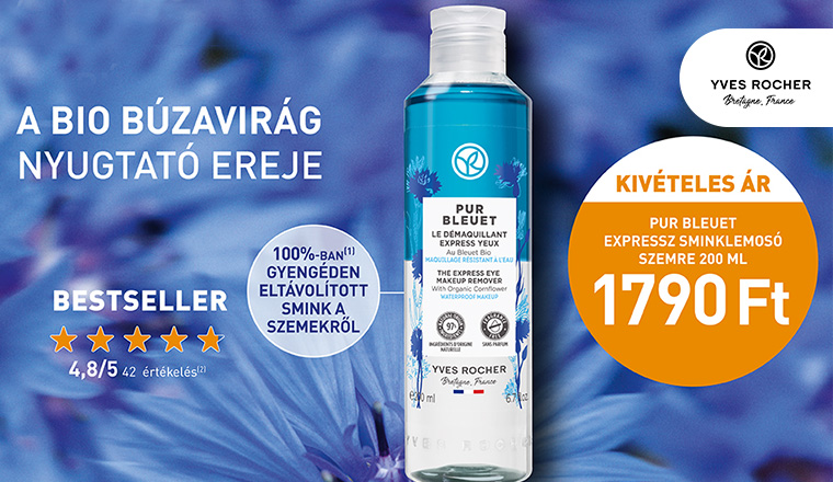 Sminklemosó 60% kedvezménnyel Sminklemosó 60% kedvezménnyel