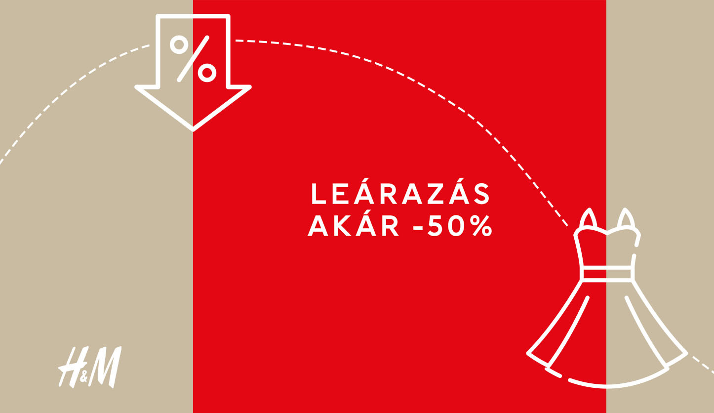 Ho-ho-ho, óriási leértékelés a H&M-ben!