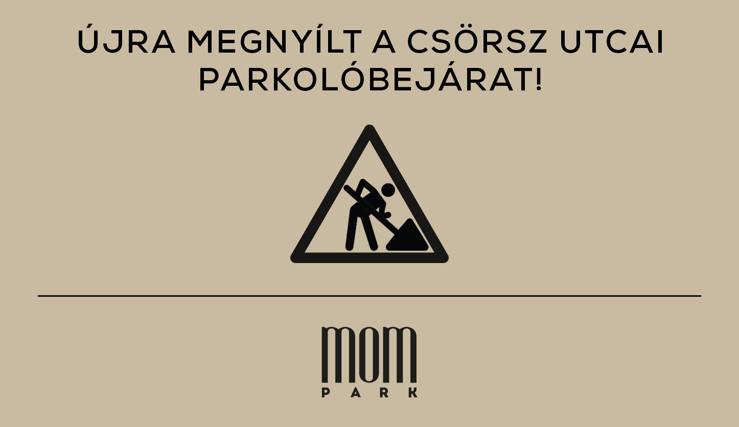 Megnyílt a Csörsz utcai parkolóbejárat!