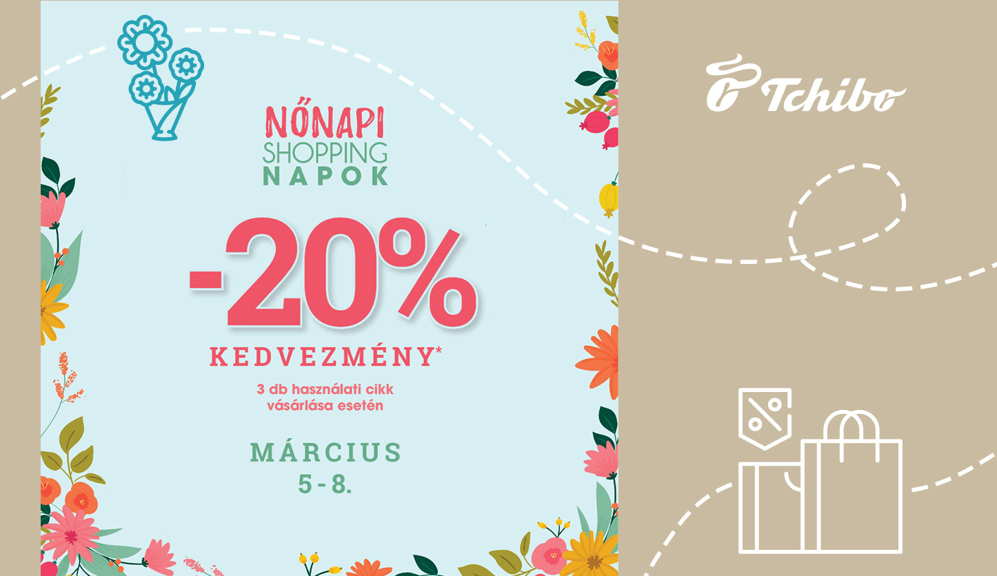 Nőnapi akció a Tchibo-ban!